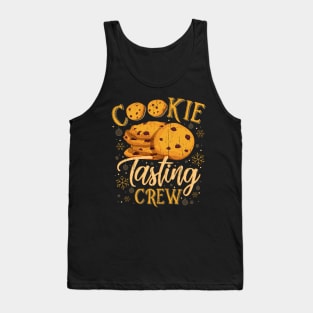 Cookie Tasting Crew Christmas Matching Group Tank Top